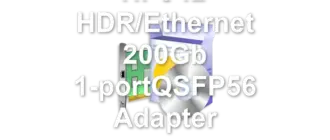 HPe IB HDR/Ethernet 200Gb 1-portQSFP56 Adapter