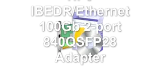 HPe IBEDR/Ethernet 100Gb 2-port 840QSFP28 Adapter