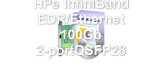 HPe InfiniBand EDR/Ethernet 100Gb 2-portQSFP28