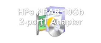 HPe NPAR 10Gb 2-portT Adapter