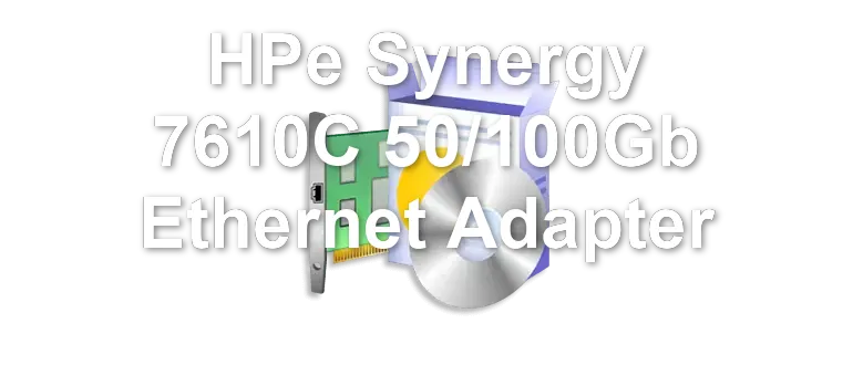HPe Synergy 7610C 50/100Gb Ethernet Adapter