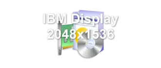 IBM Display 2048x1536