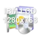 IBM LCD 1280x768