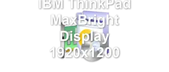 IBM ThinkPad MaxBright Display 1920x1200