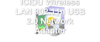 ICIDU Wireless LAN 802.11n USB 2.0 Network Adapter