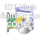 IDT High Definition Audio CODEC