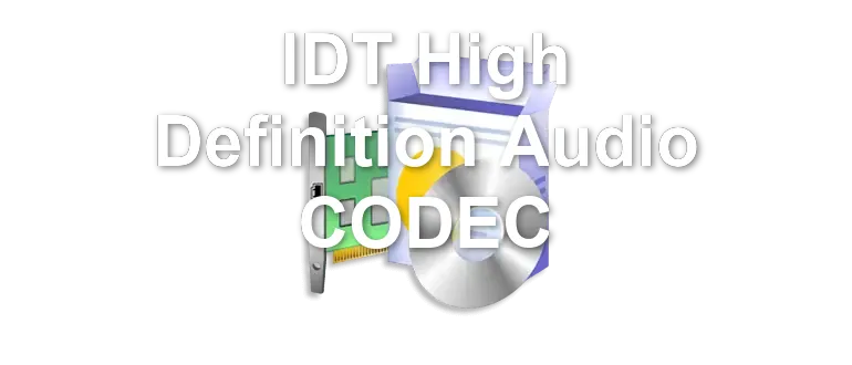 IDT High Definition Audio CODEC