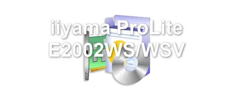 iiyama ProLite E2002WS/WSV
