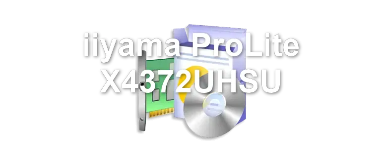 iiyama ProLite X4372UHSU