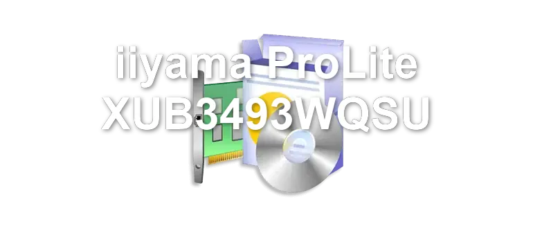 iiyama ProLite XUB3493WQSU