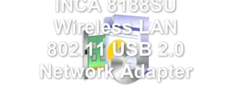 INCA 8188SU Wireless LAN 802.11 USB 2.0 Network Adapter