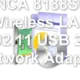 INCA 8188SU Wireless LAN 802.11 USB 2.0 Network Adapter