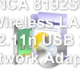 INCA 8192SU Wireless LAN 802.11n USB 2.0 Network Adapter