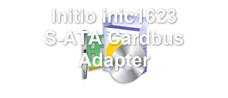 Initio inic1623 S-ATA Cardbus Adapter