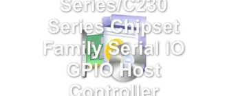 Intel 100 Series/C230 Series Chipset Family Serial IO GPIO Host Controller