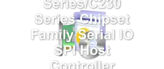 Intel 100 Series/C230 Series Chipset Family Serial IO SPI Host Controller