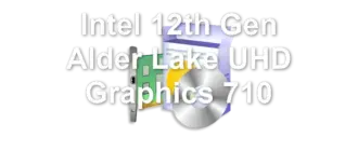 Intel 12th Gen Alder Lake UHD Graphics 710