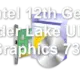 Intel 12th Gen Alder Lake UHD Graphics 730