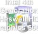 Intel 4th Generation Haswell HD Graphics 5000