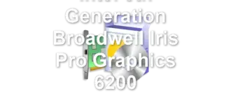 Intel 5th Generation Broadwell Iris Pro Graphics 6200
