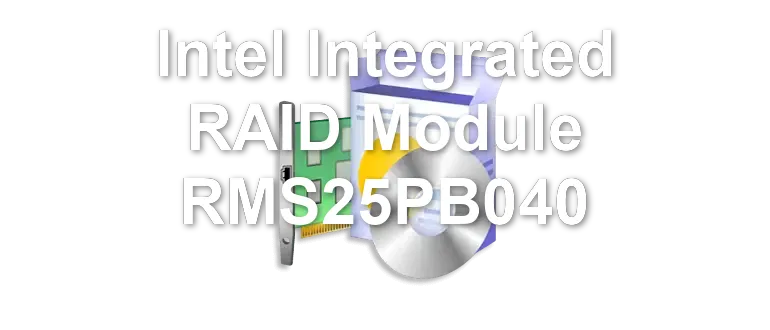 Intel Integrated RAID Module RMS25PB040