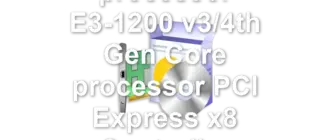 Intel Xeon processor E3-1200 v3/4th Gen Core processor PCI Express x8 Controller