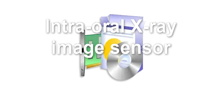 Intra-oral X-ray image sensor