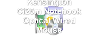 Kensington Ci25m Notebook Optical Wired Mouse