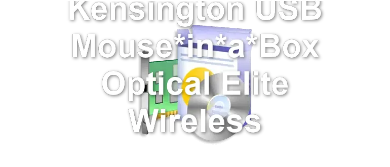 Kensington USB Mouse*in*a*Box Optical Elite Wireless