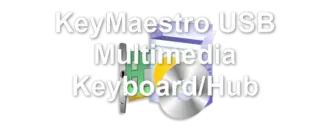 KeyMaestro USB Multimedia Keyboard/Hub