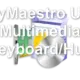 KeyMaestro USB Multimedia Keyboard/Hub