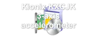Kionix KXCJK 3-axis accelerometer