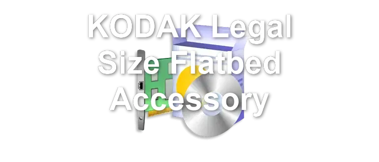 KODAK Legal Size Flatbed Accessory