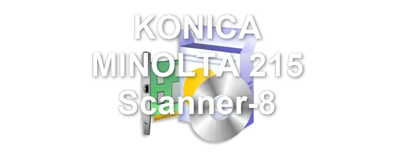 KONICA MINOLTA 215 Scanner-8