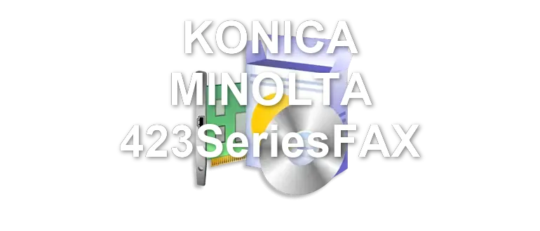 KONICA MINOLTA 423SeriesFAX
