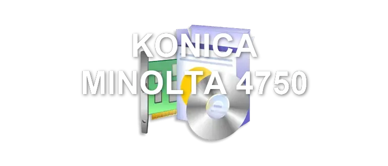 KONICA MINOLTA 4750
