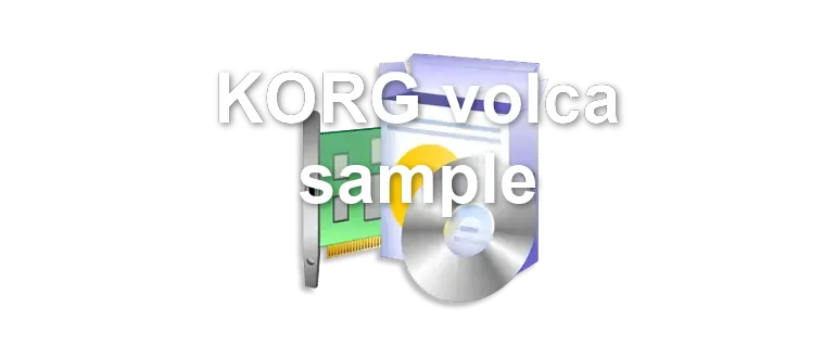 KORG volca sample