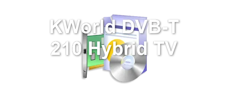 KWorld DVB-T 210 Hybrid TV