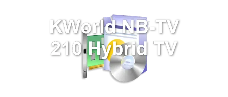 KWorld NB-TV 210 Hybrid TV