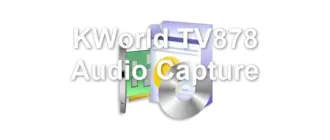 KWorld TV878 Audio Capture