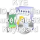 KYE HID-Compliant LuxeMate525 Keyboard