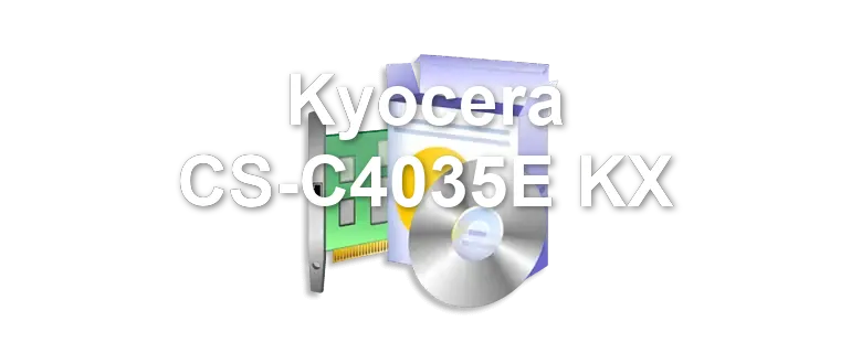 Kyocera CS-C4035E KX