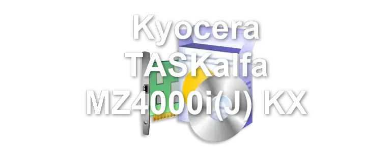 Kyocera TASKalfa MZ4000i(J) KX