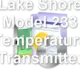 Lake Shore Model 233 Temperature Transmitter