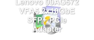 Lenovo 00AG572 VFA5 2x10GbE SFP+ PCIe Adapter