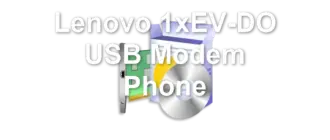 Lenovo 1xEV-DO USB Modem Phone