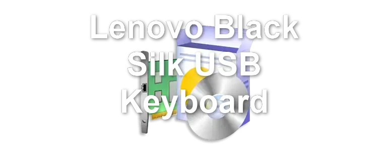 Lenovo Black Silk USB Keyboard
