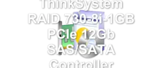 Lenovo ThinkSystem RAID 730-8i-1GB PCIe 12Gb SAS/SATA Controller