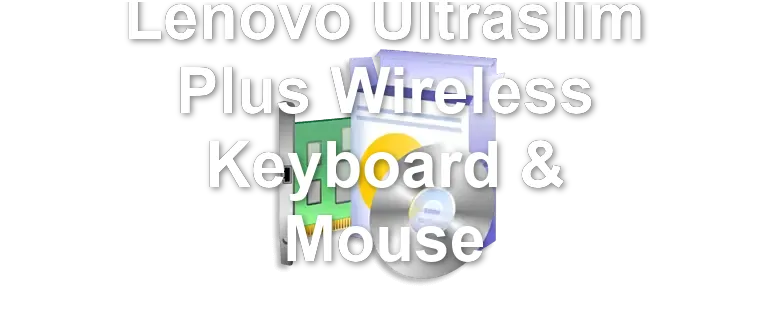 Lenovo Ultraslim Plus Wireless Keyboard & Mouse