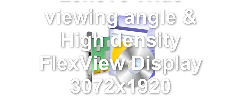 Lenovo Wide viewing angle & High density FlexView Display 3072x1920